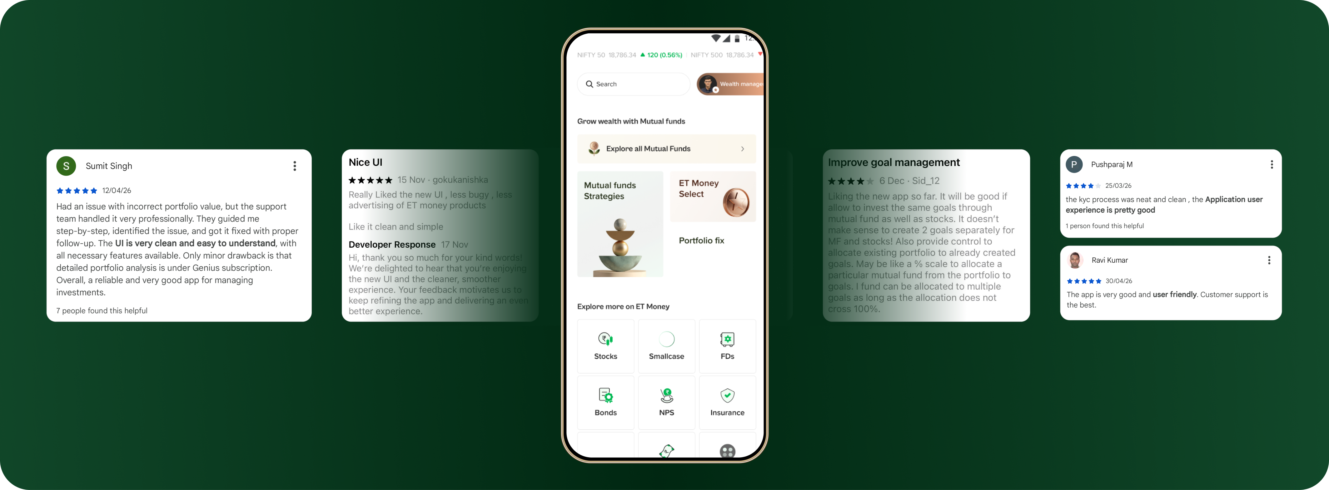 ET Money Explore page redesign