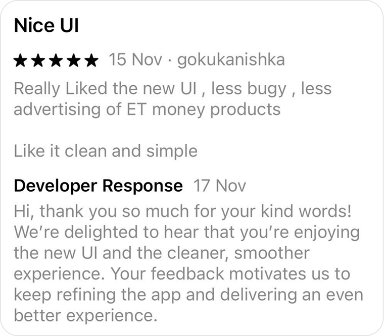User review 2