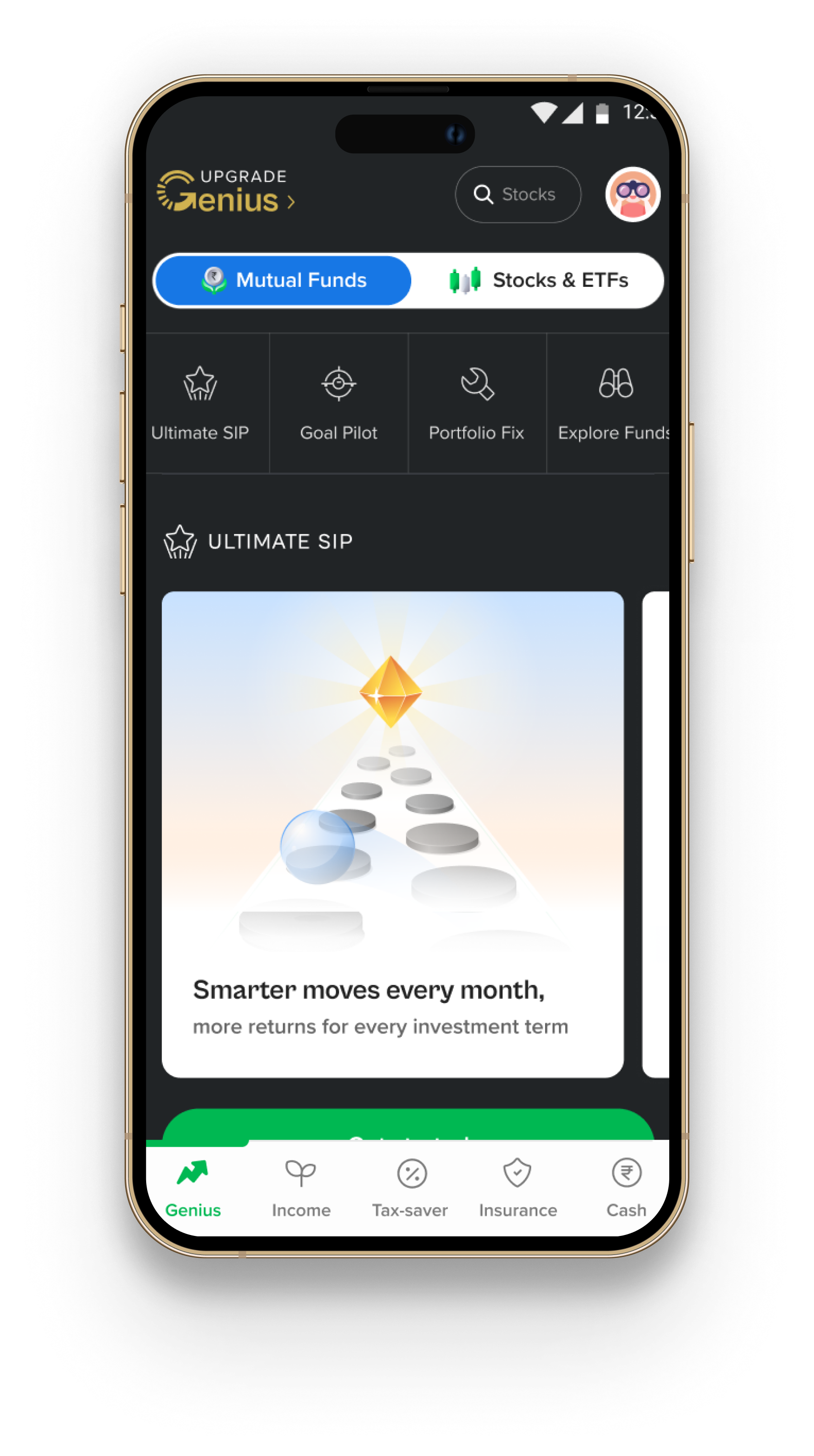 ET Money Genius subscription home — Dec 2024 release